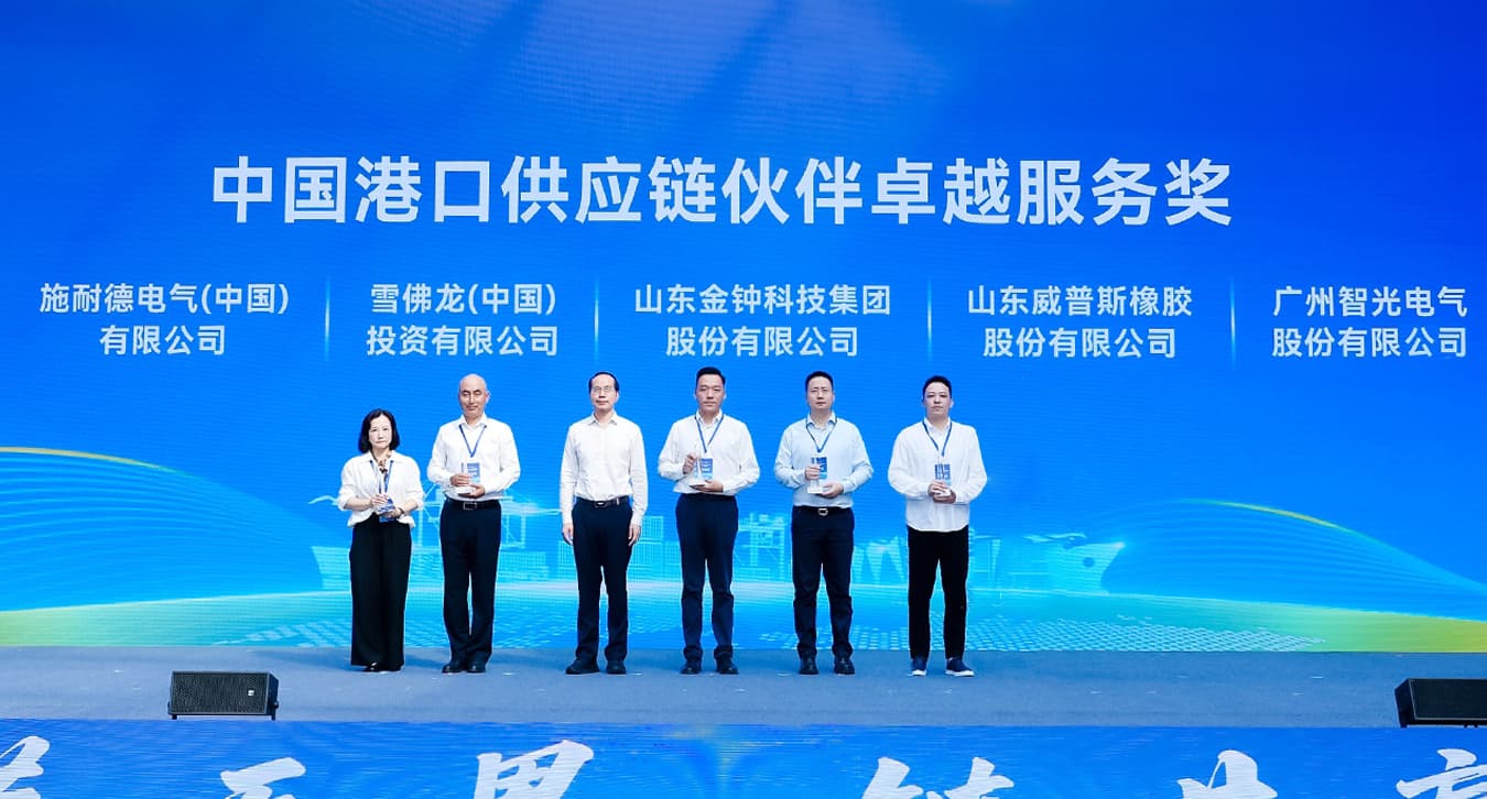 榮獲“卓越服務獎” | 智光智能岸電系統(tǒng)助力綠色港口建設